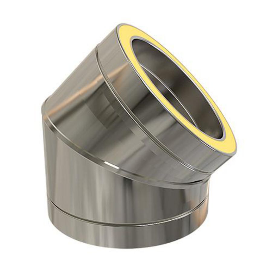 DW Ø125mm Bocht 45°