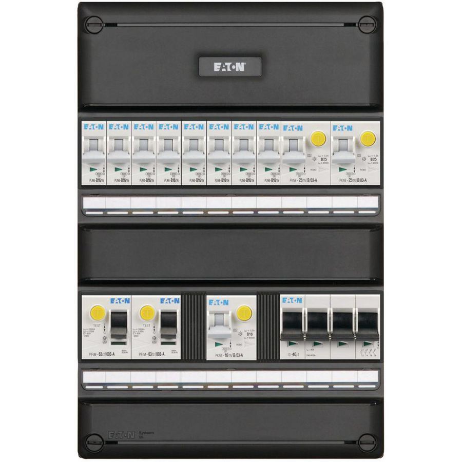 S55 PV ready, 1f / 3f, Inst.aut. 8 gr 2 ALS 63A 2p PV EV A HS 64 Eaton