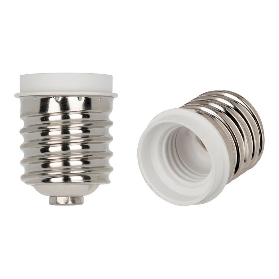 Verloopfitting adapter E40 naar E27 43x55.5mm