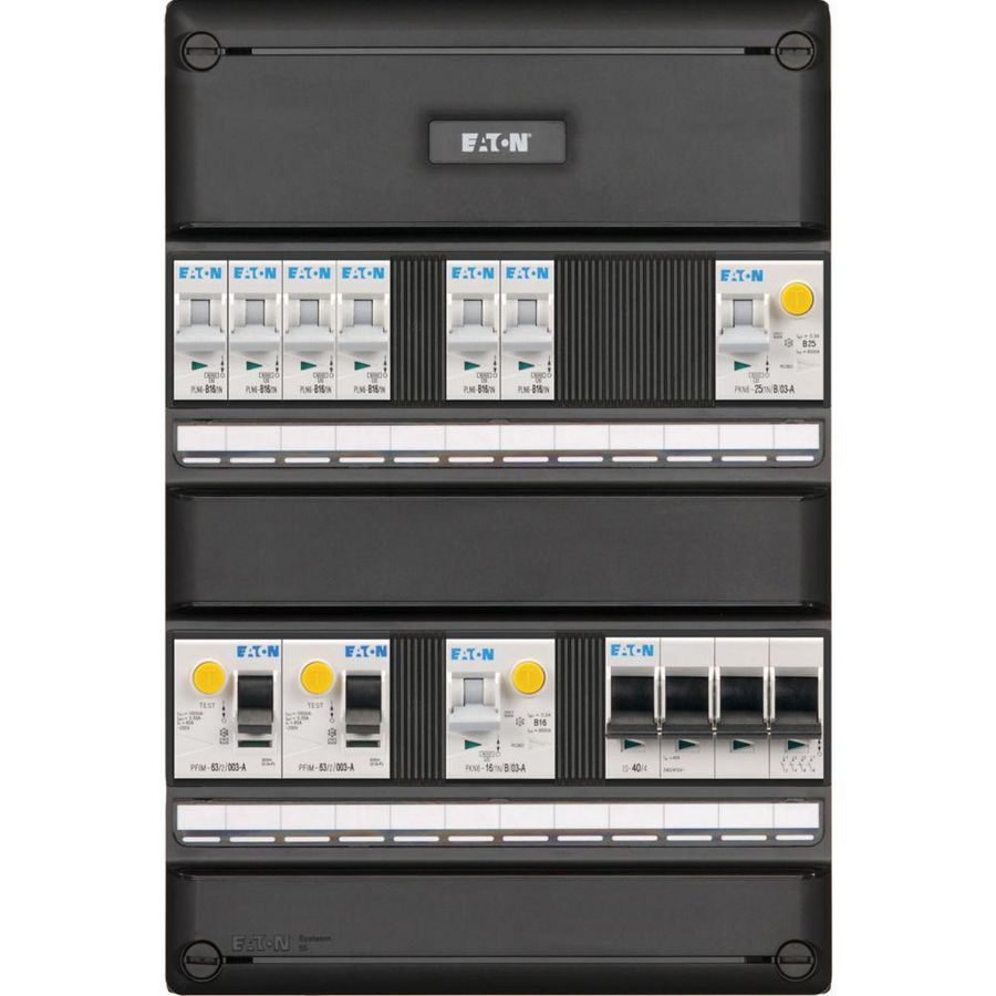 S55 PV ready FLEX, 1f / 3f, Inst.aut. 4 gr 2 ALS 63A 2p F PV A HS 64 Eaton
