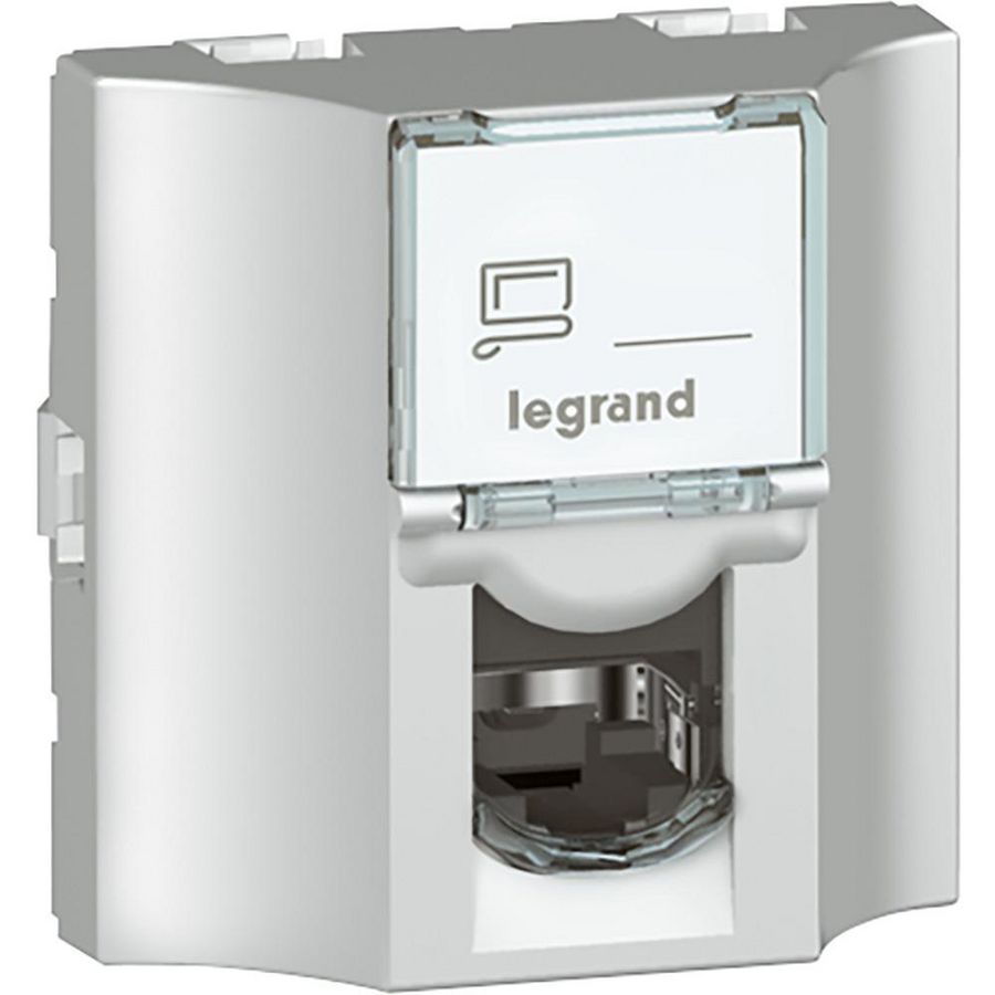 Connector RJ doorvoer Aluminium UTP LCS5 Mosaic