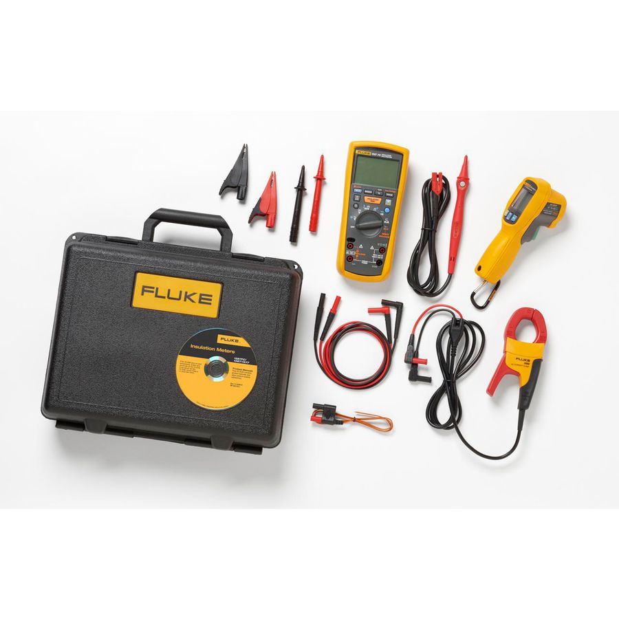 Isolatiemultimeter kit geleverd+I400 stroomtangen Fluke 62MA