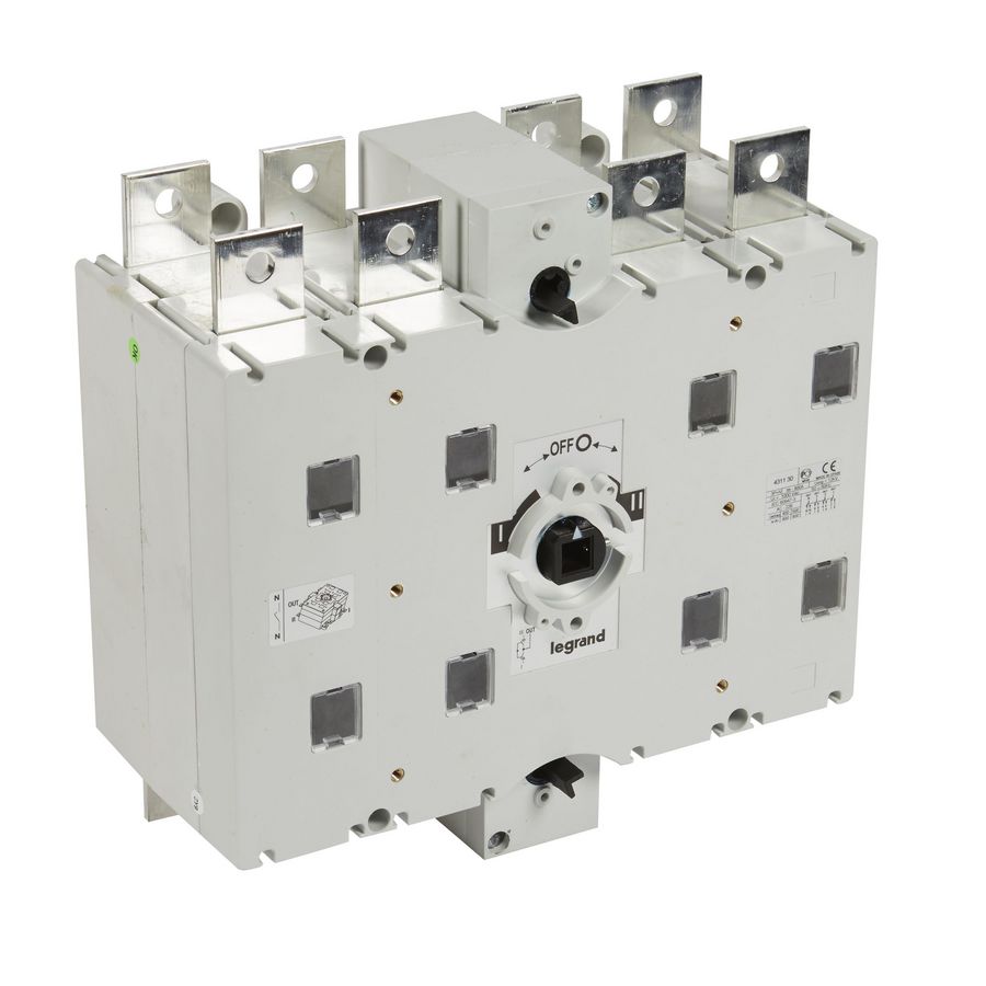 Lastomschakelaar DCX-M 800A 3-polig + N maat 4