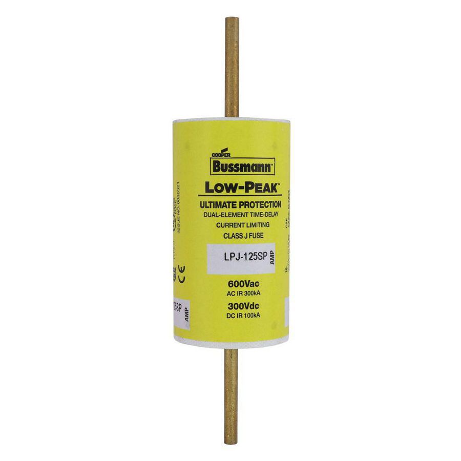 Zekering laagspanning 125A AC 600V 300kA 41x146mm J UL t