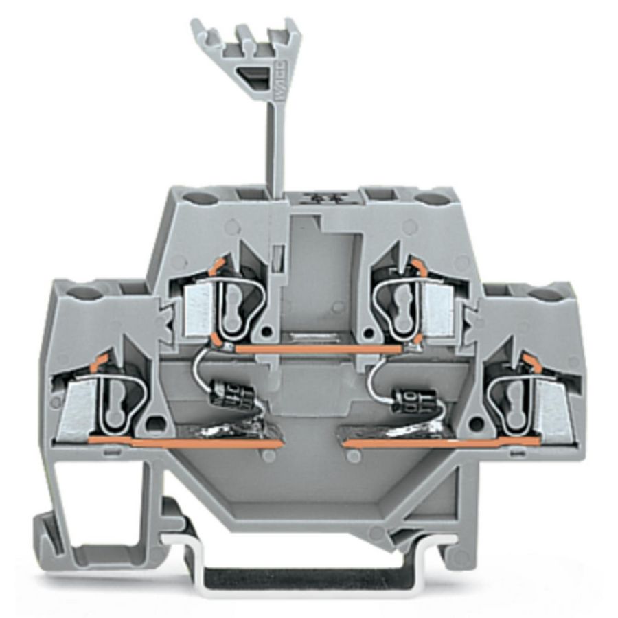 Moduleklem 2-etage + 2 dioden 1N4007 280-941/281-490 VVE=50
