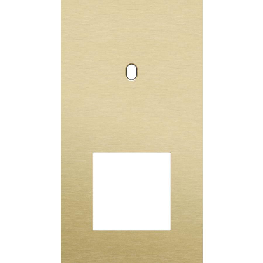 Afdekplaat 2-voud vertic. 71mm centerafst 227-57855