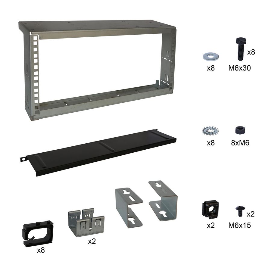 Zero U kit voor 19" pan tot 4U LCS3