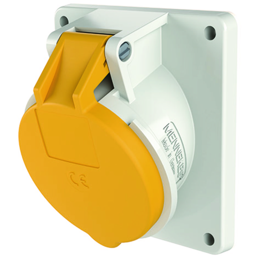 Inbouwwandcontactdoos 16A 5-polig  4H 110V IP44 TwinCONTACT