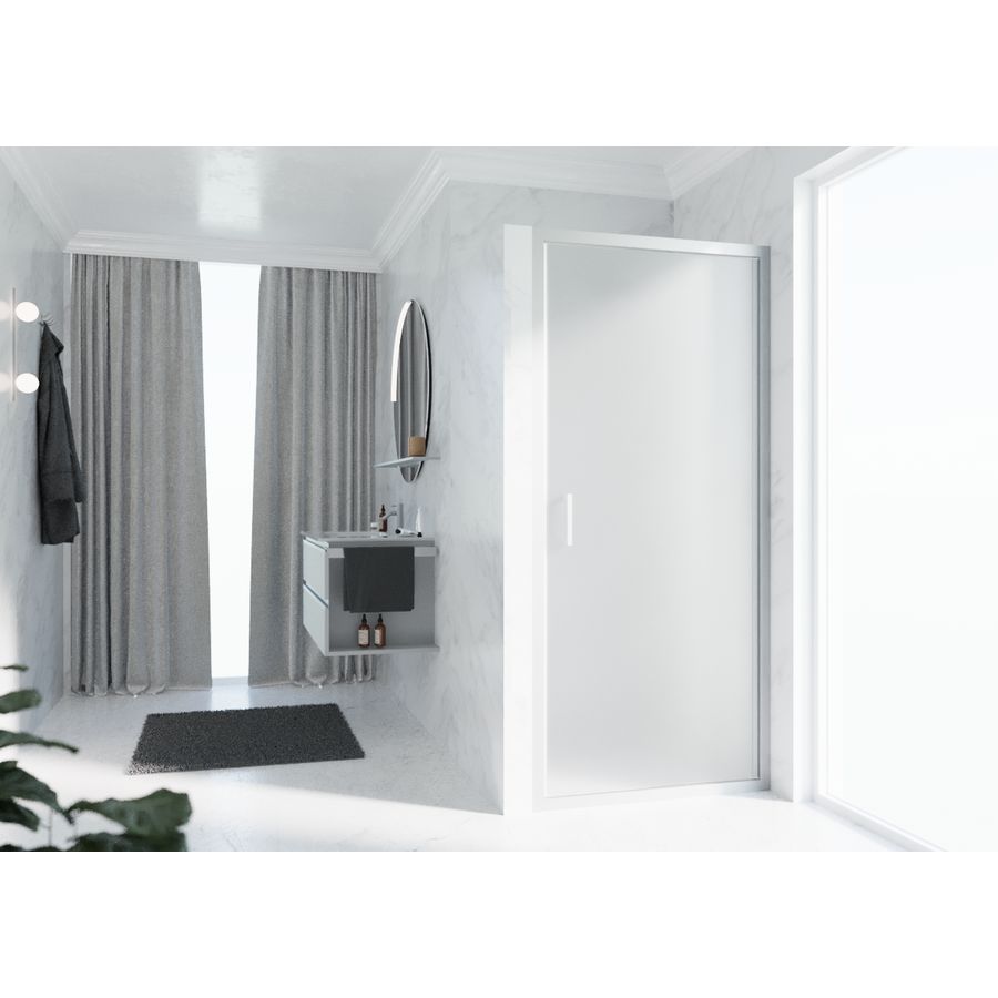 Draaideur Zep 2.0 96 verst.96-102cm satin glas matchroom