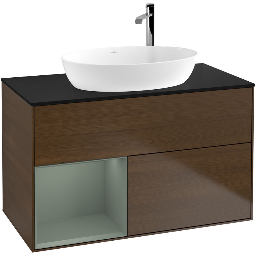 Wastafelonderkast Finion 1000x603x501mm W.Veneer G892GMGN