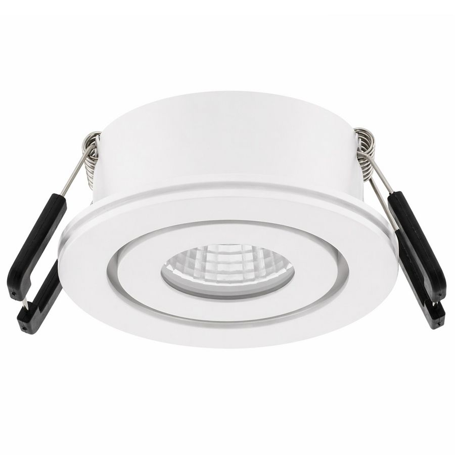 LED spot Wit 3W 500mA Dimtowarm IP44 Lumiko Venice COB
