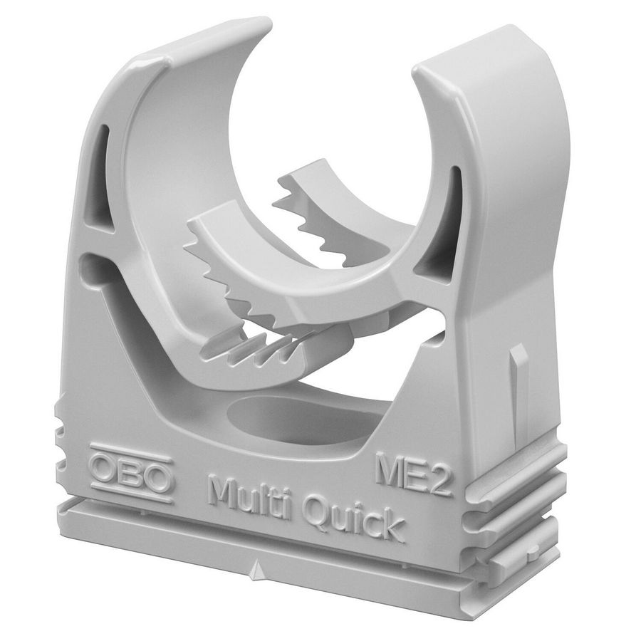 Kabelbuisklem Multi-Q koppelbaar 20-25mm Polyamide lichtgrijs RAL7035 VVE=50