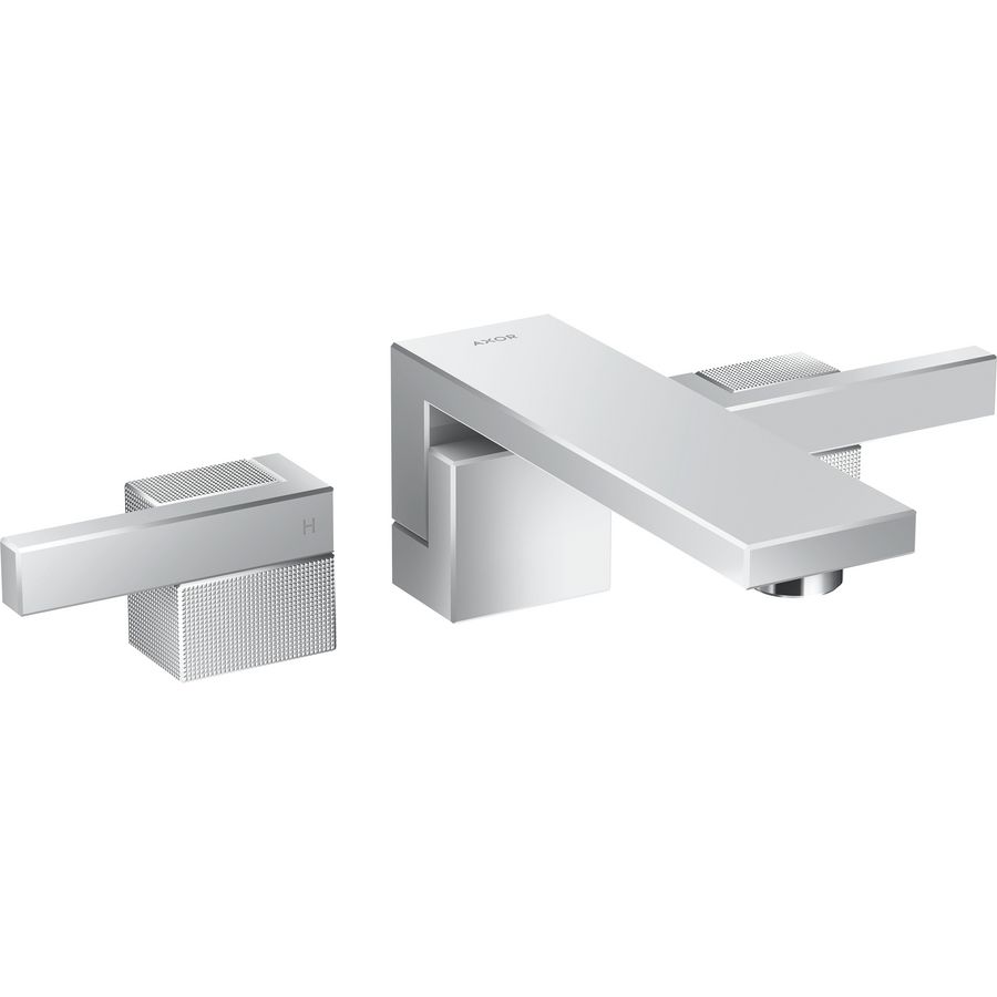 Wastafelmengkraan 3-gats Edge wand diamond cut chroom 46061000
