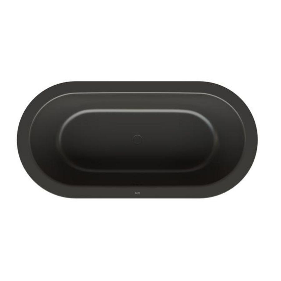 Bad BetteStarlet Oval 1950x950mm Anthracite