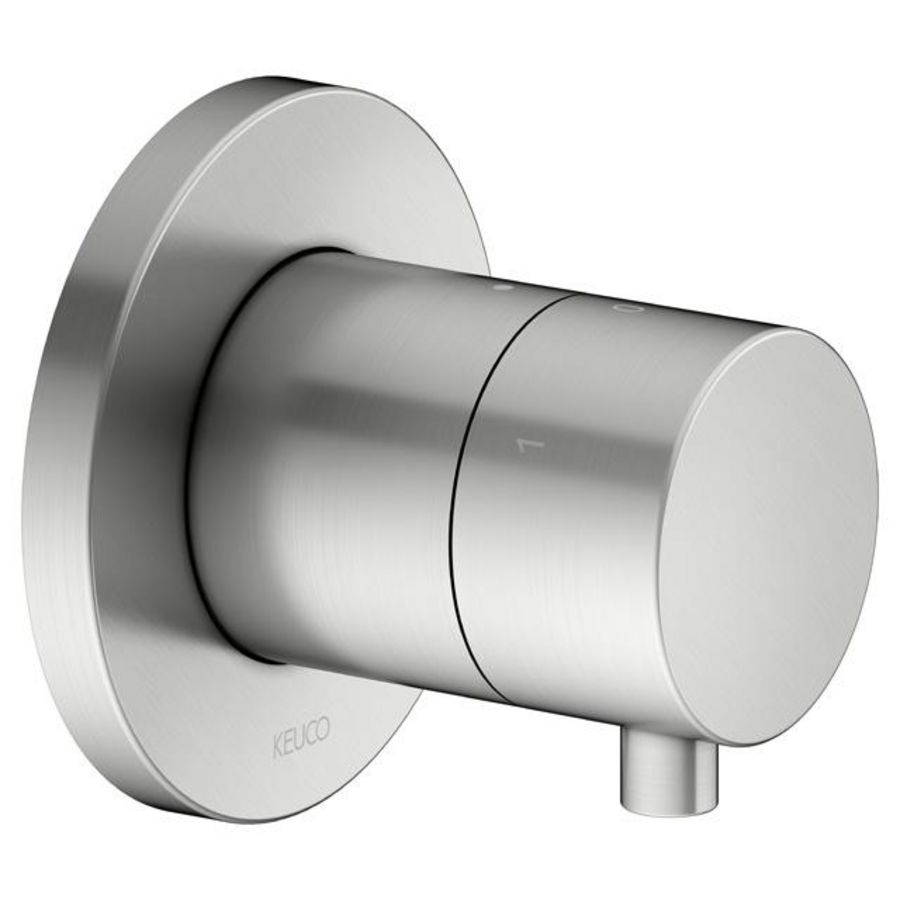 3-Weg stop-en omstelkr UP IXMO Comfort/ rond roestvrij staal