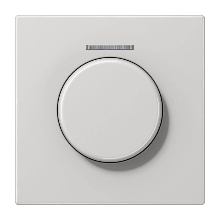 Afdekking LS990 KNX Licht grijs.m.li.venster