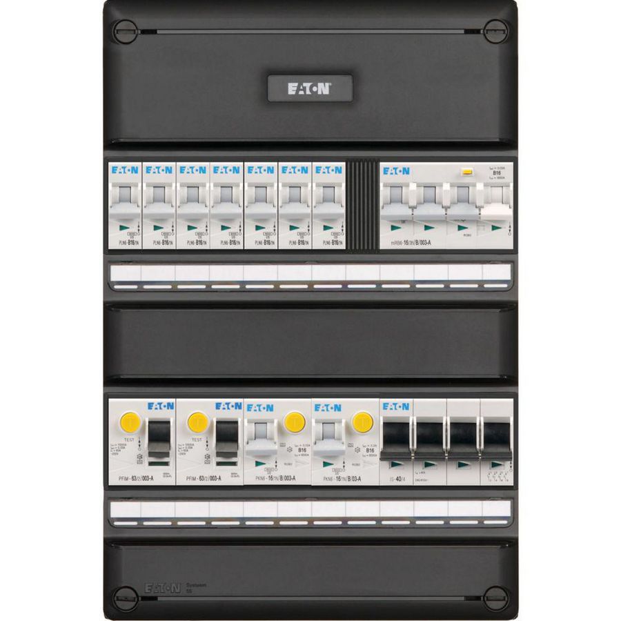 S55 PV ready, 3f, Inst.aut. 7 gr 2 ALS 63A 2p K PV A HS 64 Eaton