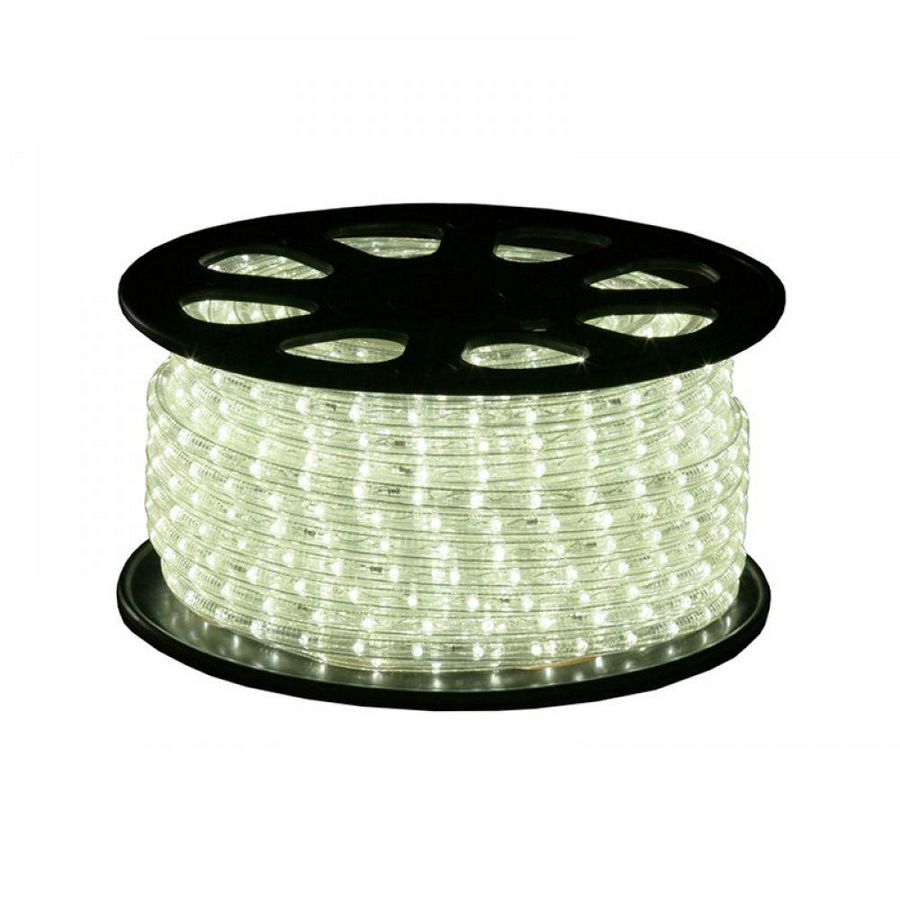 Lichtslang LED 13mm 12V 36 LED/mtr. 6500K W L=15mtr.