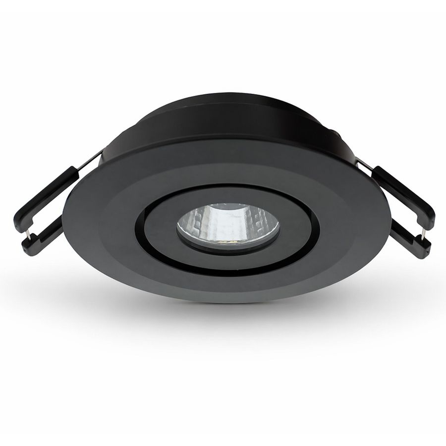 Ledspot richtbaar Zwart 3,1W 350mA 4000K Siena COB