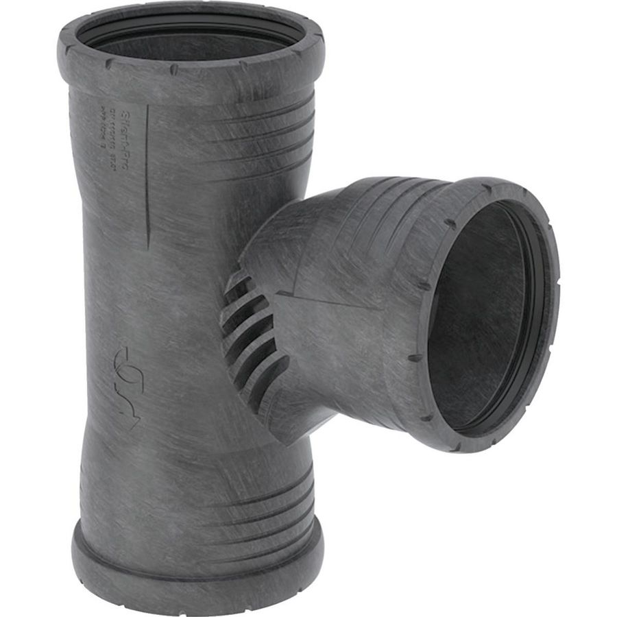 Silent-Pro Carve T-stuk 87,5° 3xsteek d=Ø110mm d1=Ø50mm