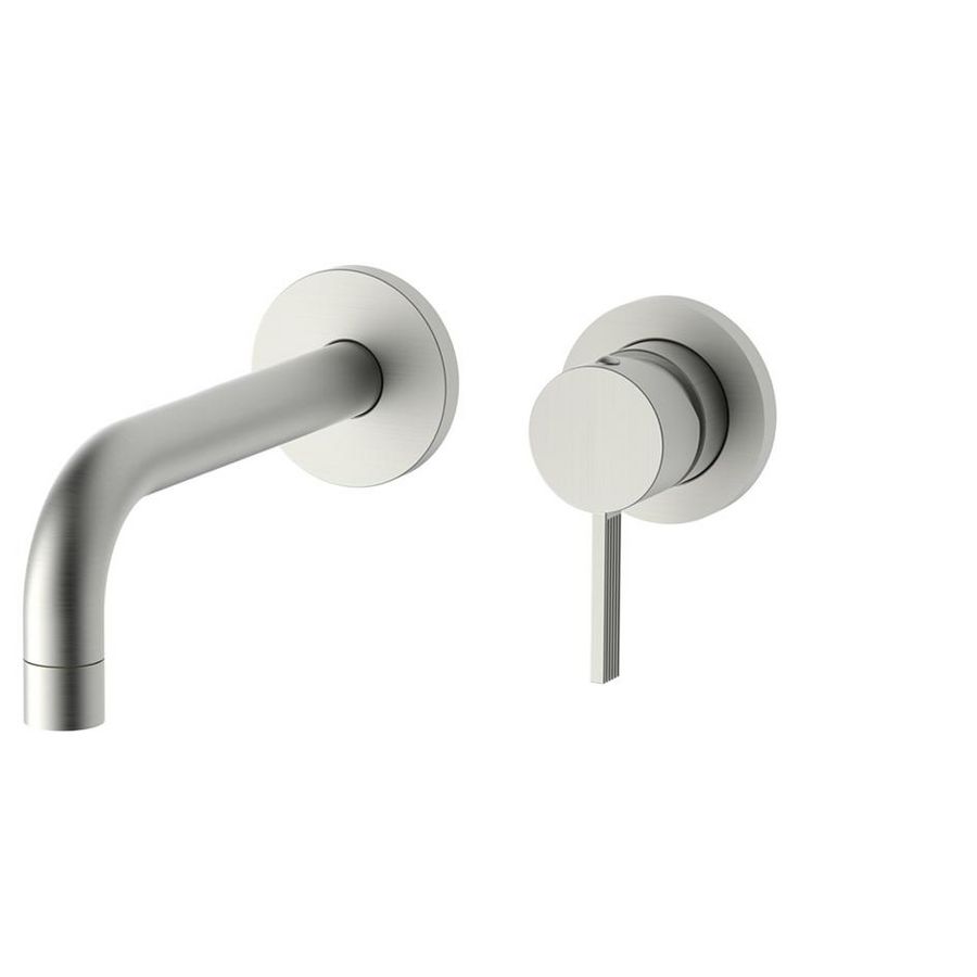 Inbouw wastafelmengkr+uitloop 245mm 2roz. diam.70 FOX007ST70