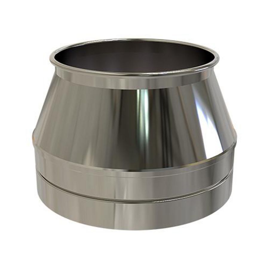 DW Ø125mm Bovenaansluitstuk DW-EW
