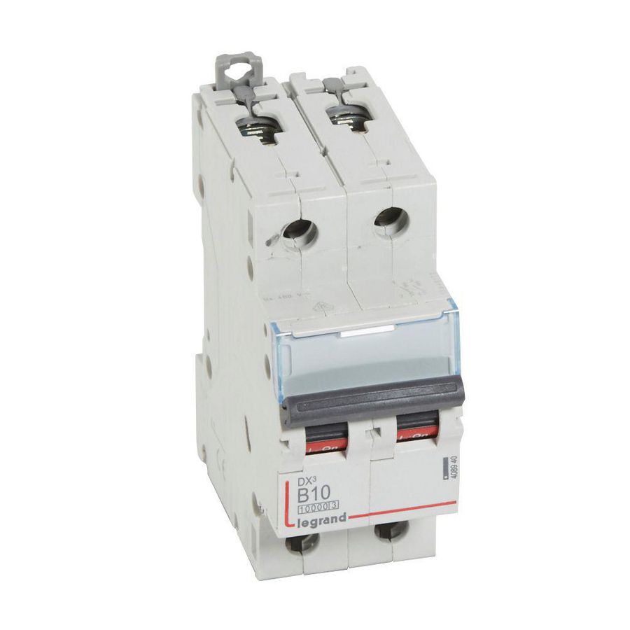 Installatieautomaat MCB DX³ 2-polig B-karakteristiek 10A 10000A