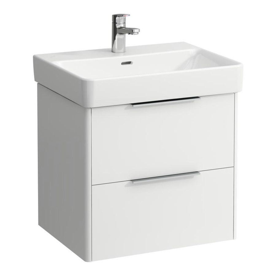 Wastafelonderbouwkast 570x440mm wit 2xla