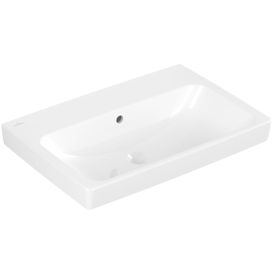 Wastafel Architectura 650x445mm W.Alp AB CeramicPlus 4A8767T2