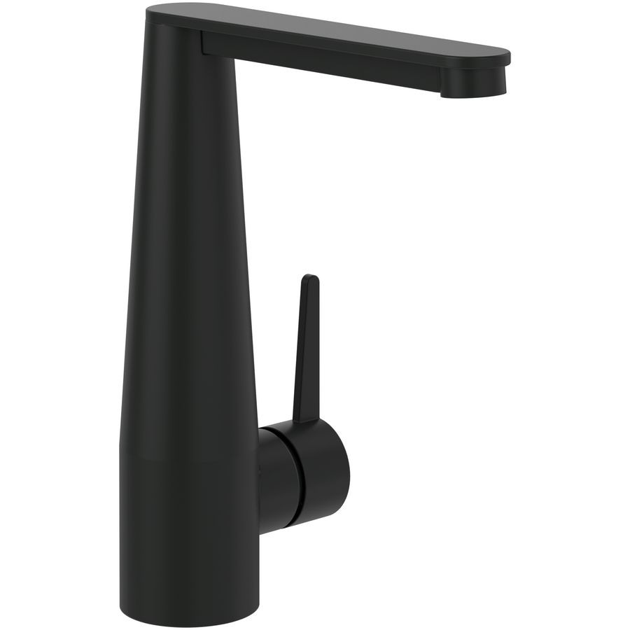 Eengreeps wastafelkraan Conum Matt Black TVW127004000K5