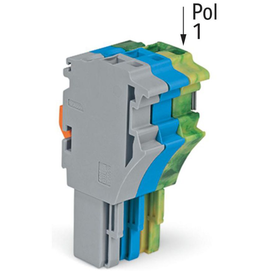 1-draads FE steker Push-in 2022-103/000-038/999-953 VVE=100