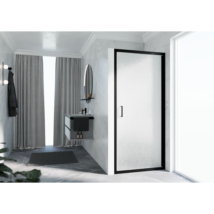 Draaideur Zephyros 2.0 96 verst.96-102cm niva zwart