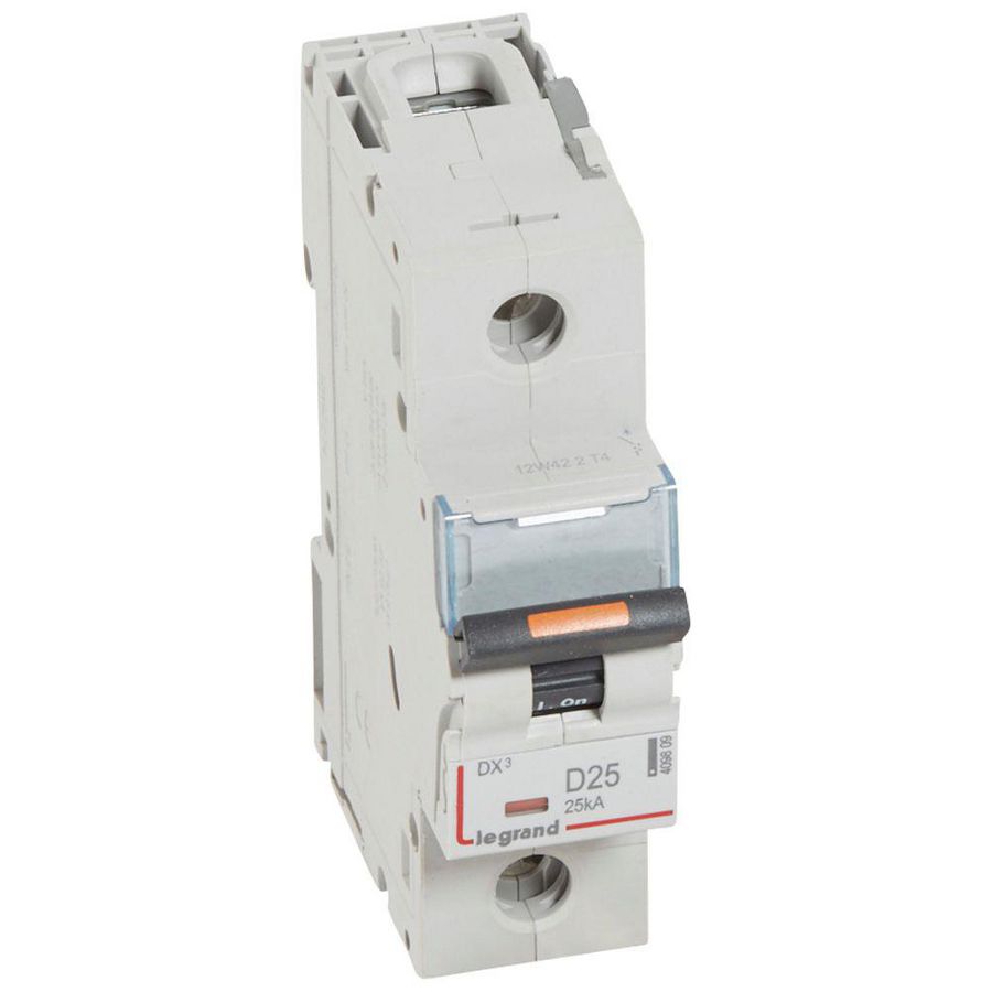 Installatieautomaat 1-polig D-karakteristiek 25A 25kA DX³ DIN