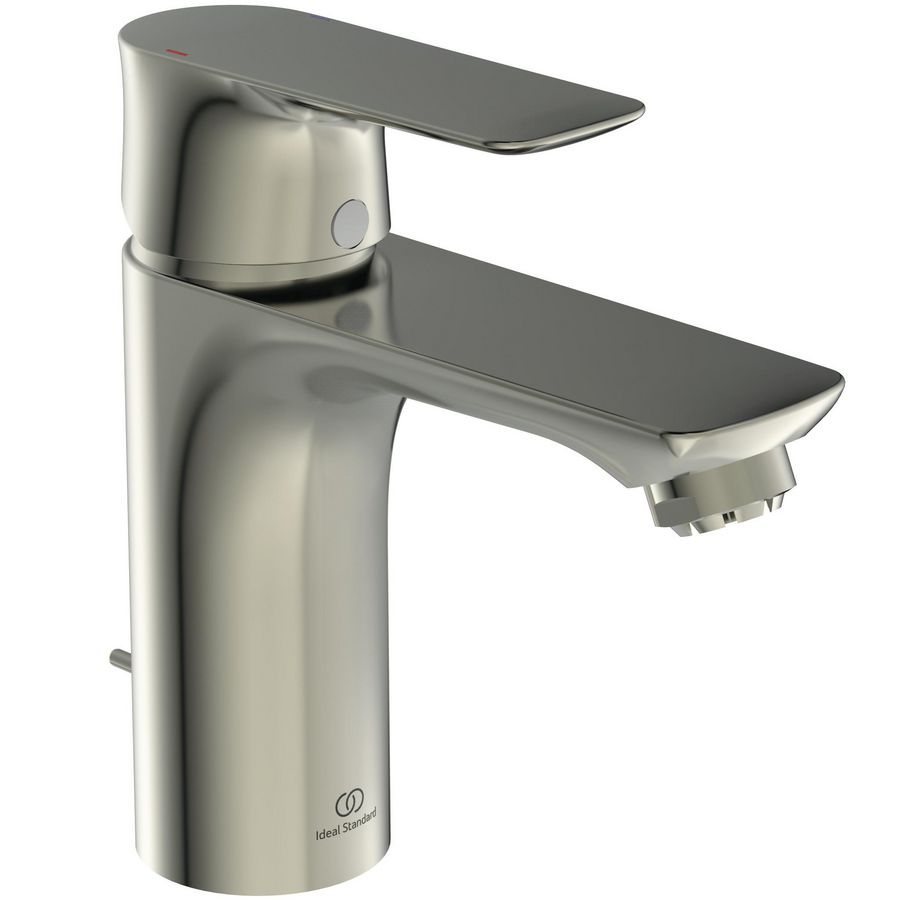 Connect Air wastafelmengkraan met waste lage druk silver storm (rvs look)