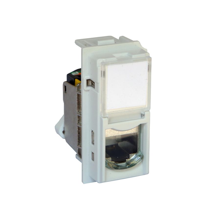Contactdoos RJ45 UTP Cat. 6A wit LivingNow