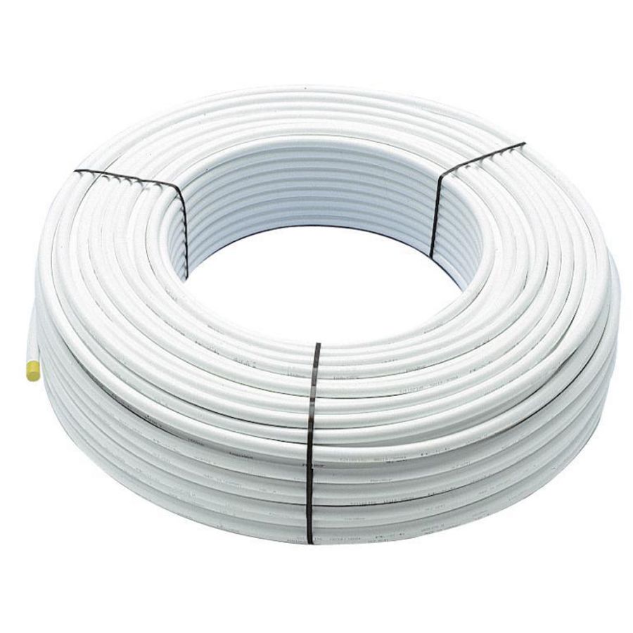 Rol a 100mtr. TIGRIS meerlagenbuis PEX/AL wit 16x2mm