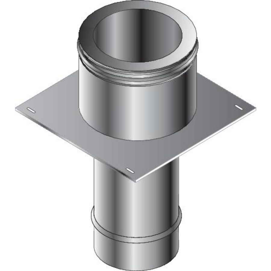 Dakfixatie Elt dubbelwandig RVS DP25 SP/DP 250mm Roccheggiani