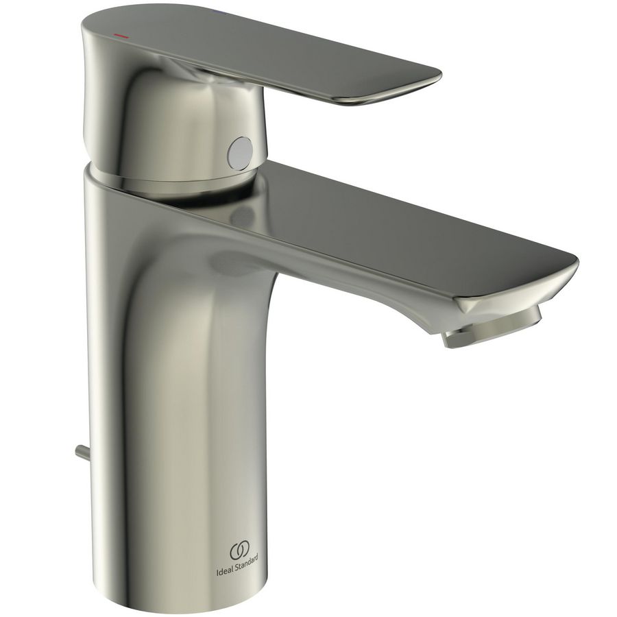 Connect Air wastafelmengkraan 5l/min. met waste silver storm (rvs look)