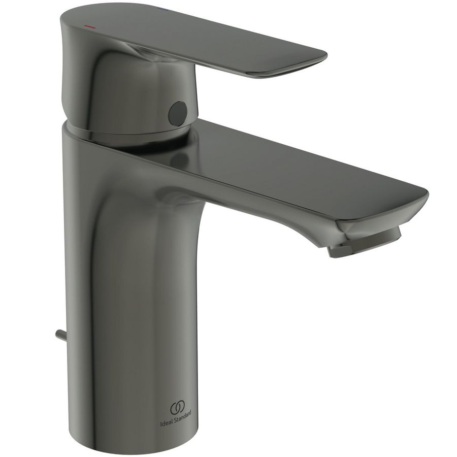 Connect Air wastafelmengkraan 5l/min. met waste magnetic grey (grijs)