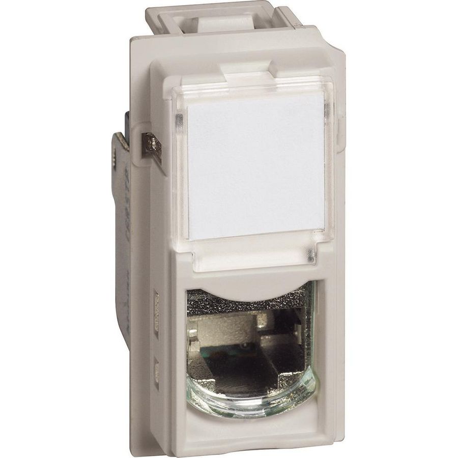 Contactdoos RJ45 FTP Cat. 6 zand LivingNow