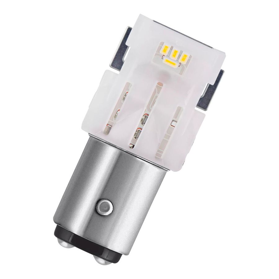 Blister a 2st. 7528DWP LED P21/5W BAY15D 12V 2W 6000K VVE=5