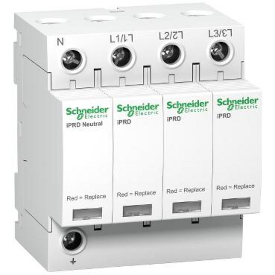 Overspanningsbeveiliging patroon 3P+N In=15kA/Uc=350 iPRD 40