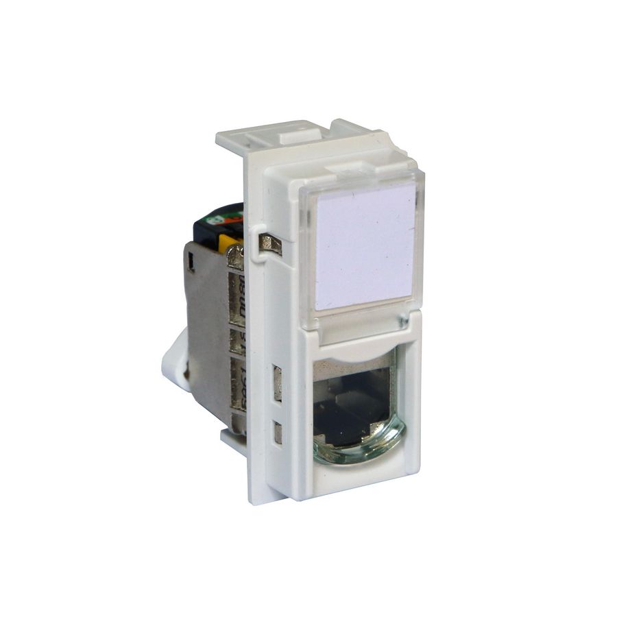 Contactdoos RJ45 UTP Cat. 6A zand LivingNow