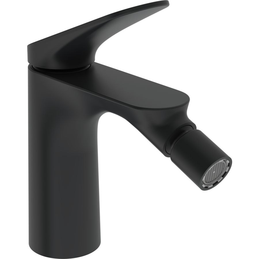 Eengreepsmengkraan HANSAGENESIS voor bidet mat zwart