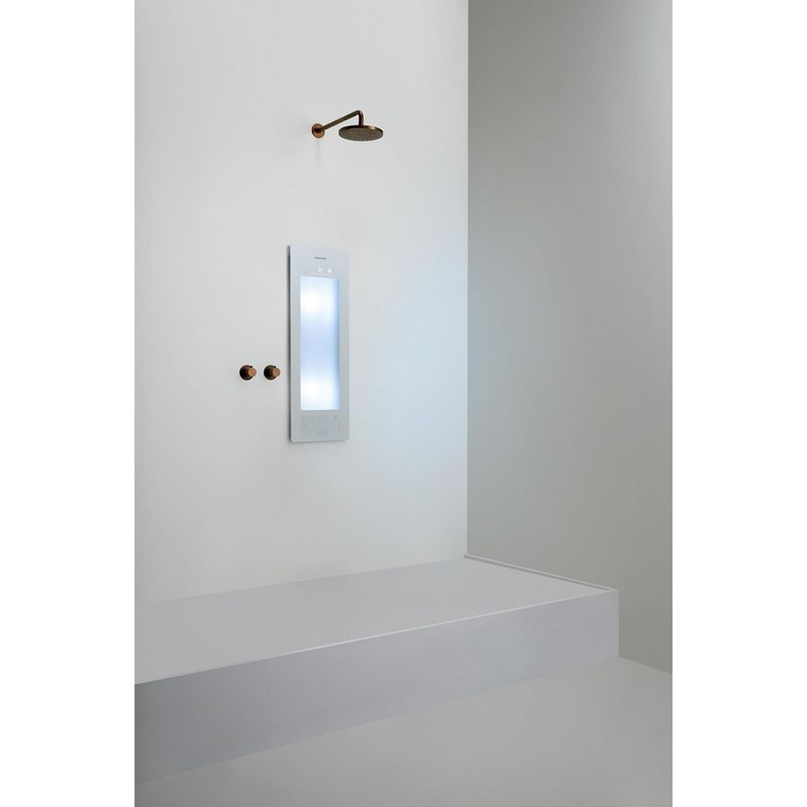 Sunshower ROUND inbouw/opbouw (excl. opbouwbeugel) PLUS/S small 95x33cm White infrarood + UV-licht