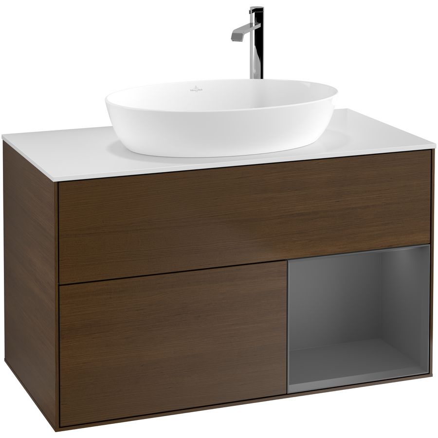Wastafelonderkast Finion 1000x603x501mm W.Veneer G901GKGN