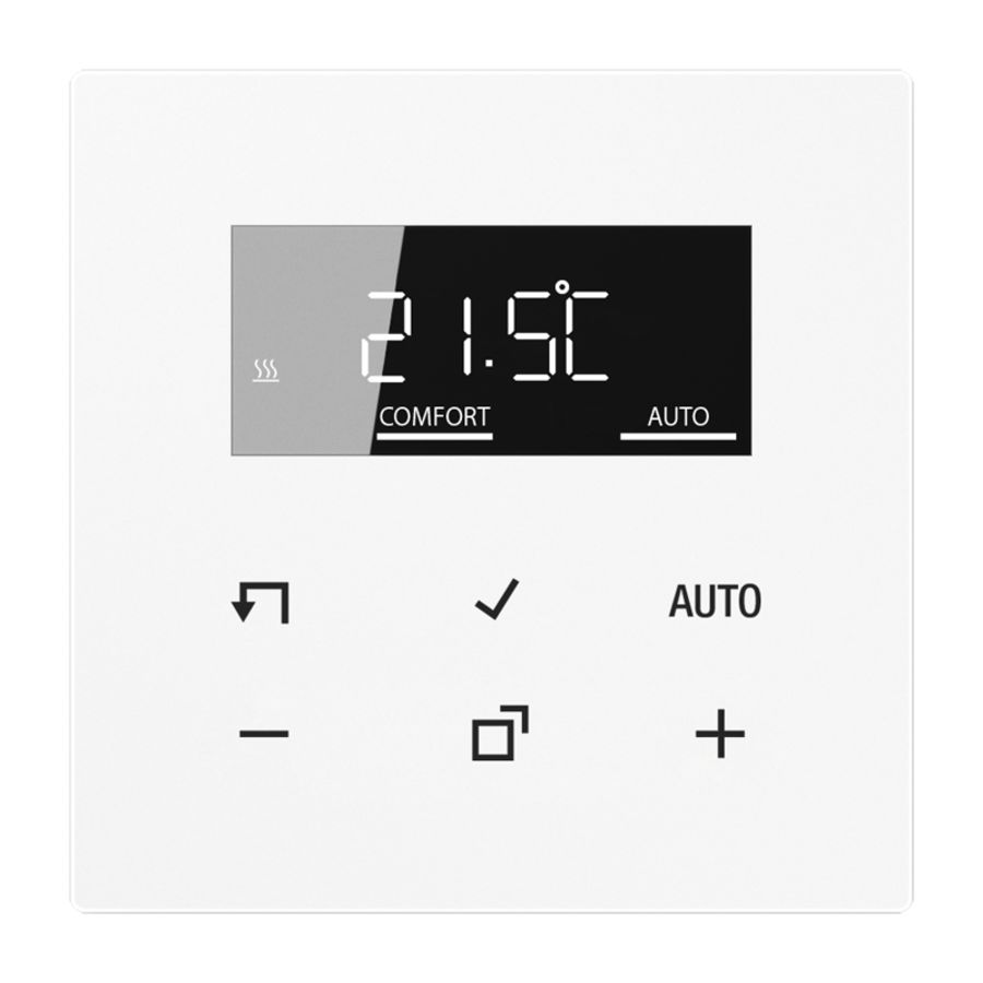 Thermostaatdisplay LS alpinwit HOME