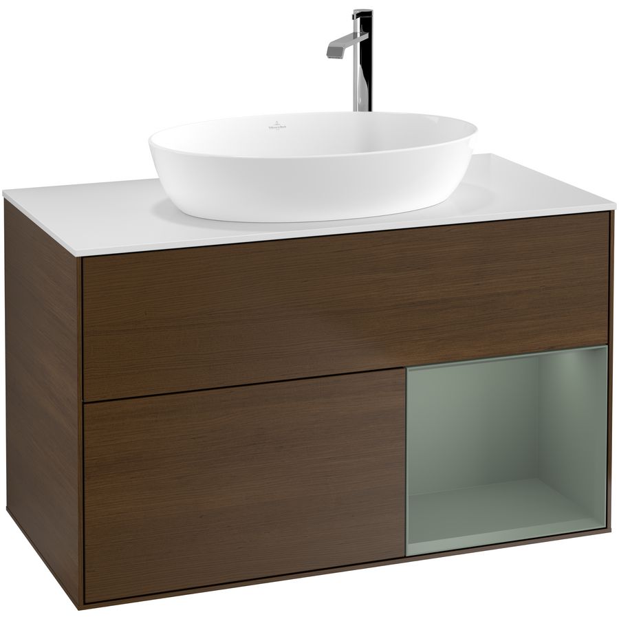Wastafelonderkast Finion 1000x603x501mm W.Veneer G901GMGN