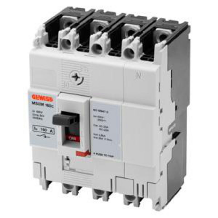 MSXM 160C-4P 160A LASTSCHEIDER