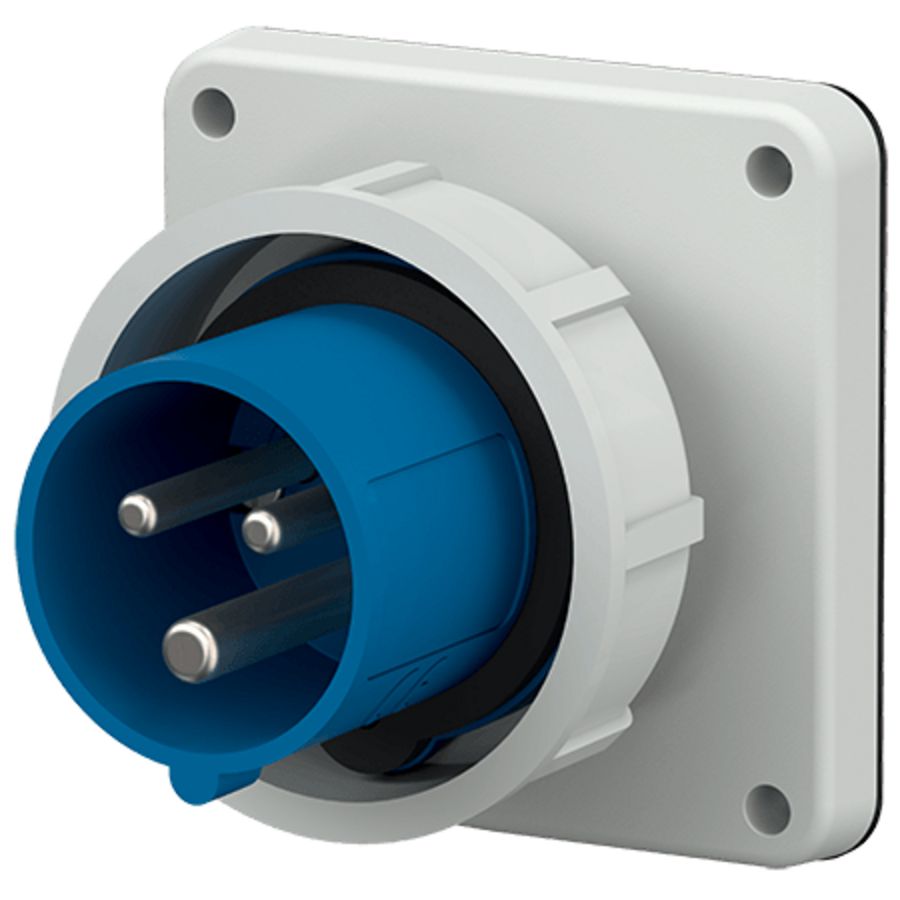 Toestelcontactstop 16A 3-polig  6H 230V IP67 826